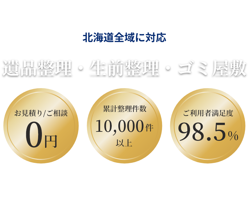 遺品整理・生前整理・ゴミ屋敷 遺品整理士特別賛助会員企業