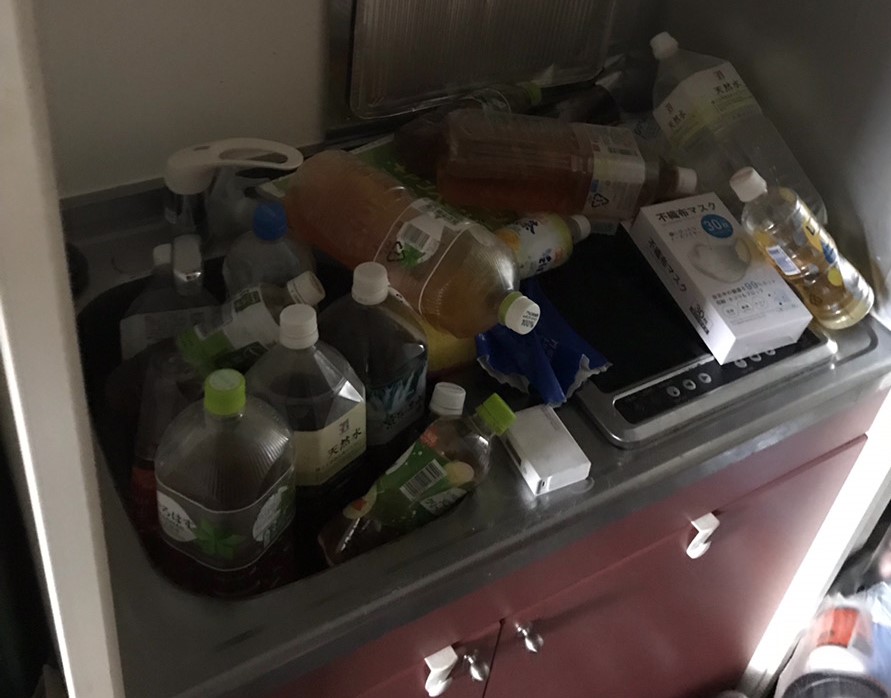 白石区で遺品整理を行いました