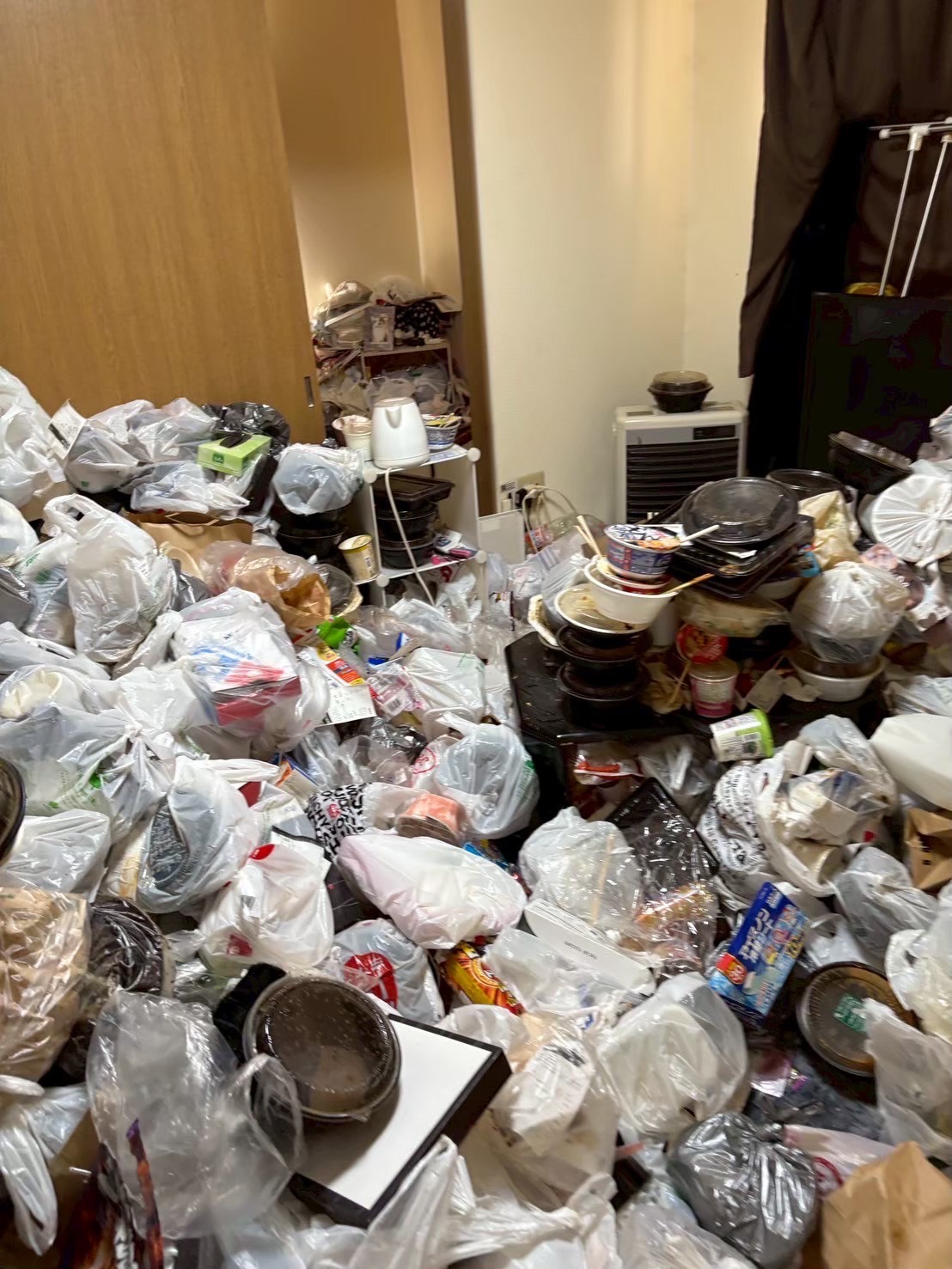 札幌市東区でゴミ屋敷整理を行いました